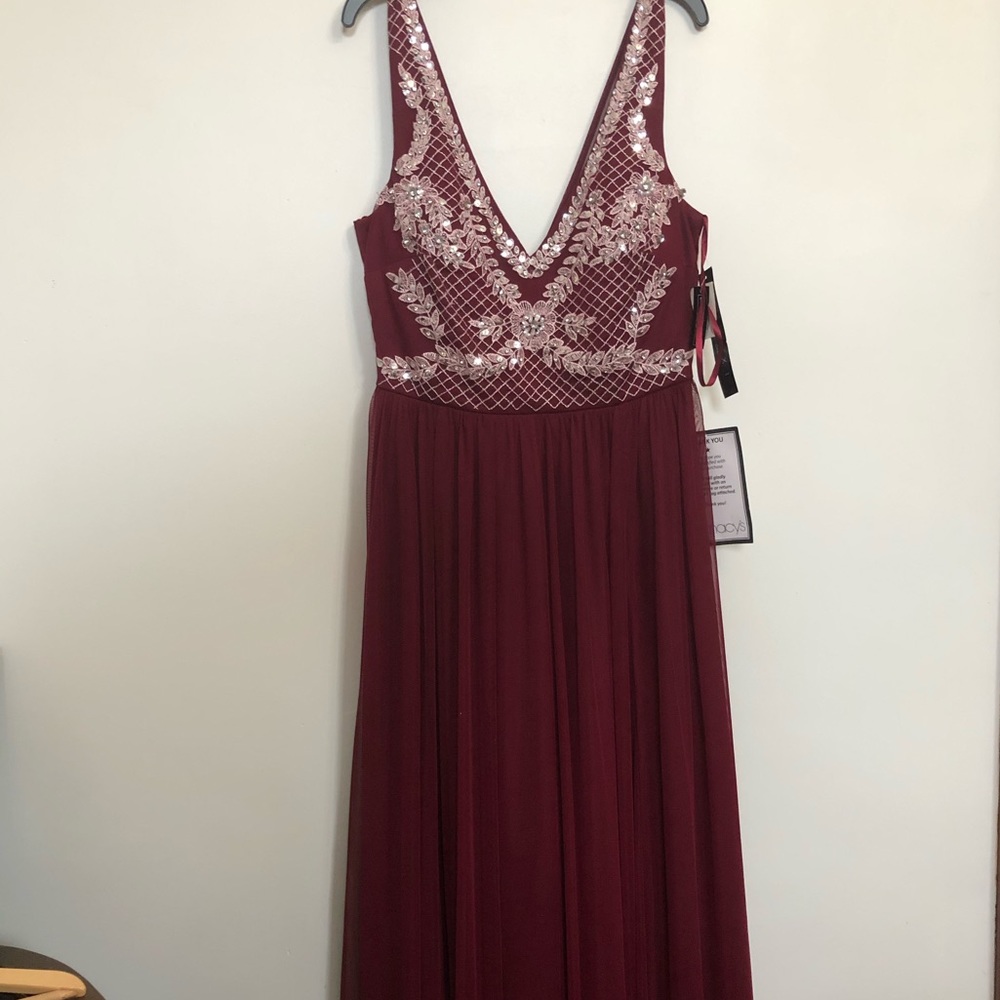 Formal Beaded Gown - Picture 1 of 5